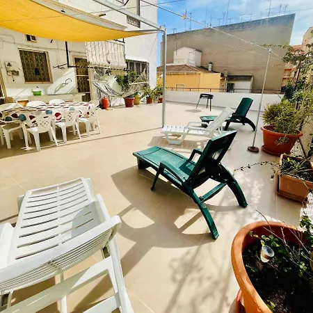 Gran En El Centro - Vistas Al Mar, 5 Y Enorme Terraza Villajoyosa